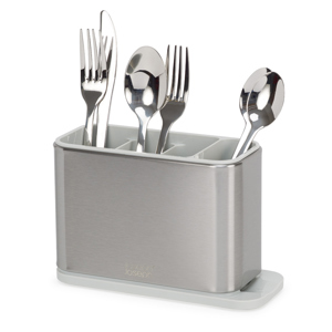 Jospeh Joseph Surface™ Stainless Steel Cutlery Drainer in Stone